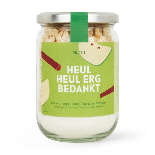 Haverkoekjes Appel/Kaneel Bakmix 'Heul heul erg bedankt'