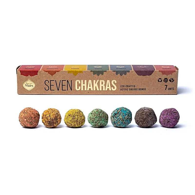 Sagrada madre 7 chakra premium smudge bommen