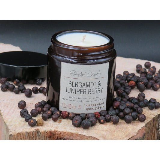 Geurkaars 'Bergamot & Juniper Berry'