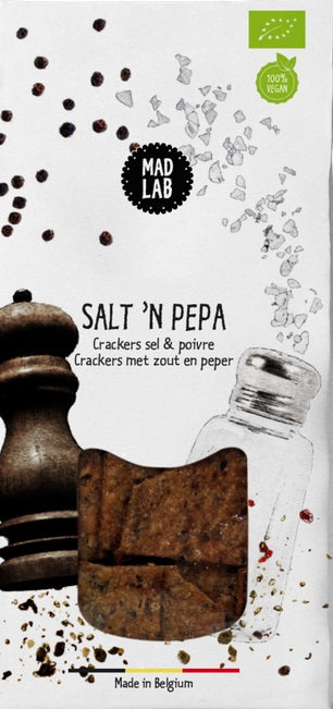 Zout en peper crackers "Salt 'N Pepa"