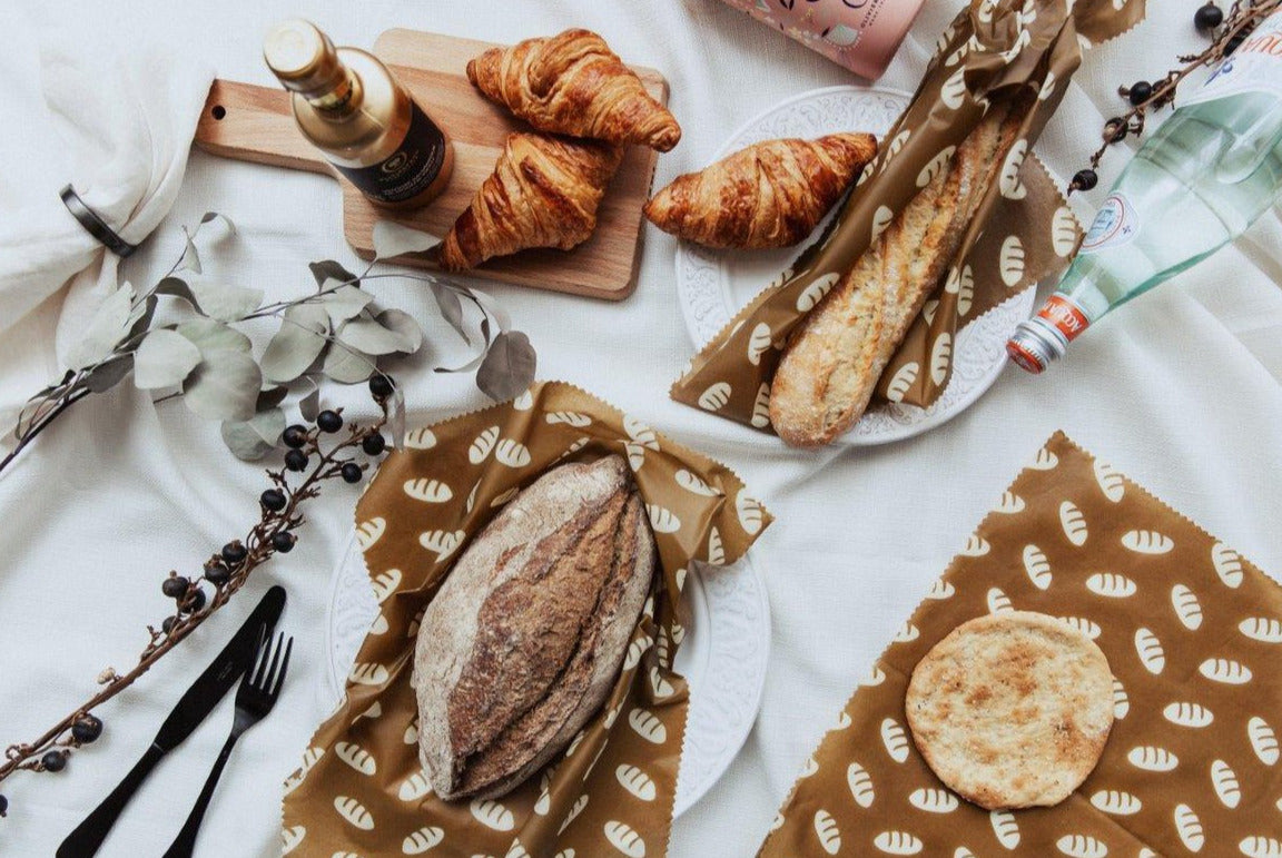 Bijenwasdoek brood - Vershouddoek XXL