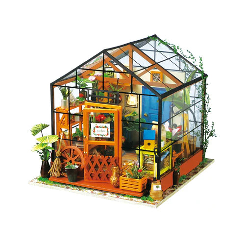 DIY miniatuur tuinhuisje Cathy's Flower House