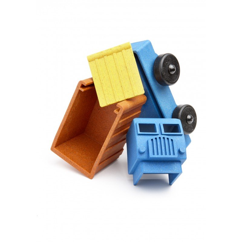Dump Truck - Ecologische speelgoedauto puzzel