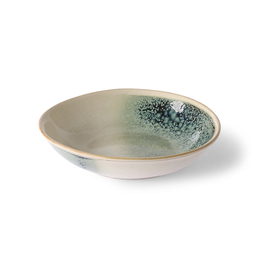 HKliving - Curry bowls Mist 70's keramiek, set van 2