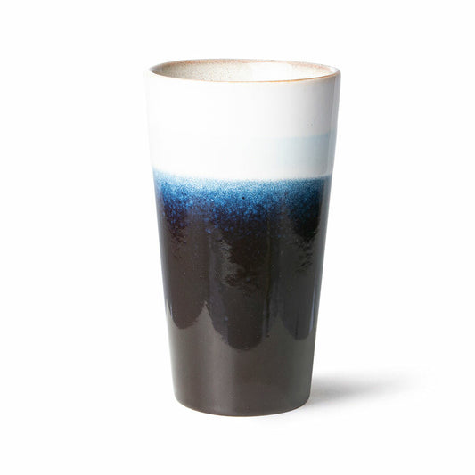 HKliving - Latte Macchiato mok Arctic 70's keramiek