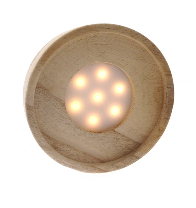 LED verlichting hout groot