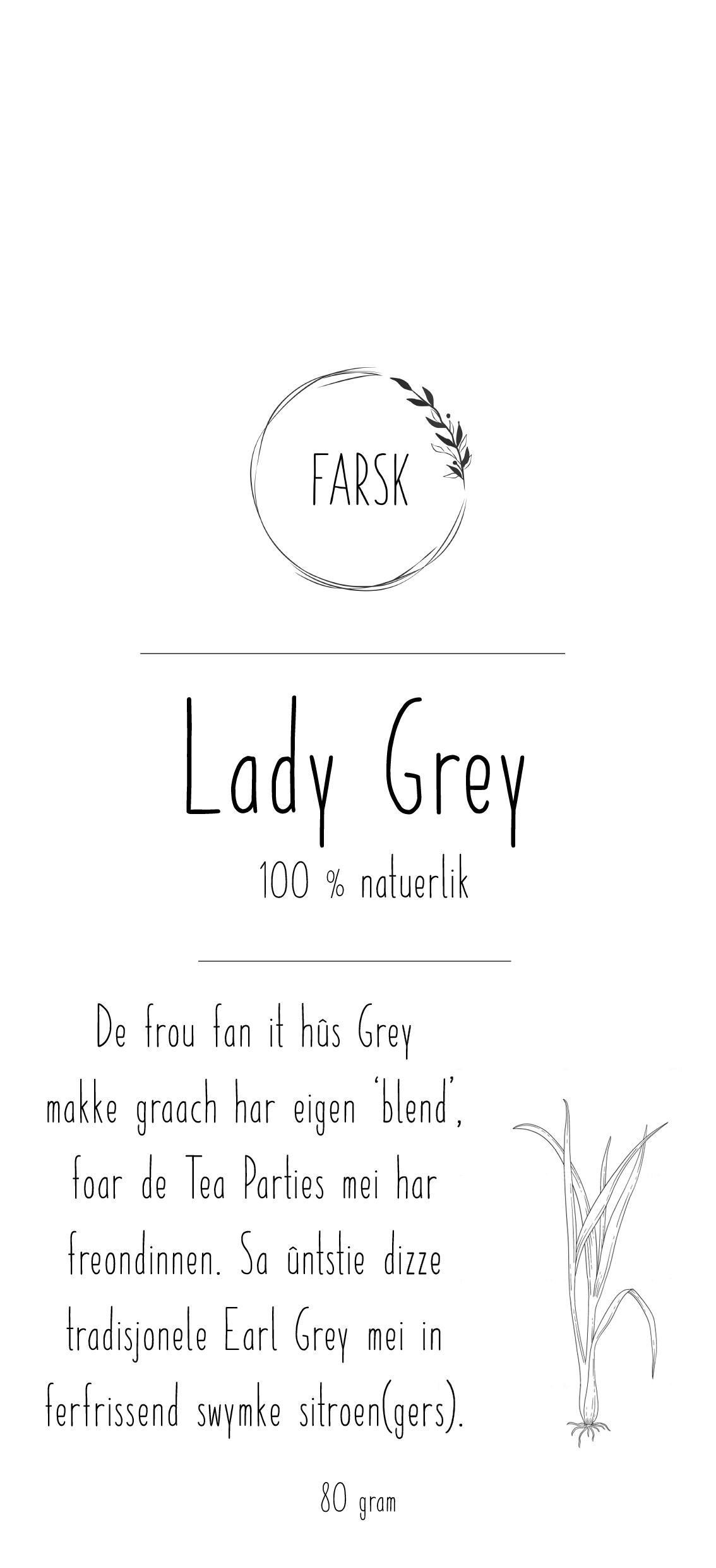 Lady Grey - Zwarte thee met sinaasappelschil