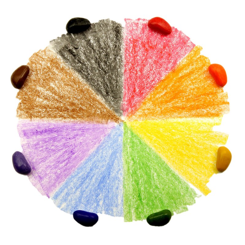 Natuurlijke sojawas kleurtjes - 8 kleuren
