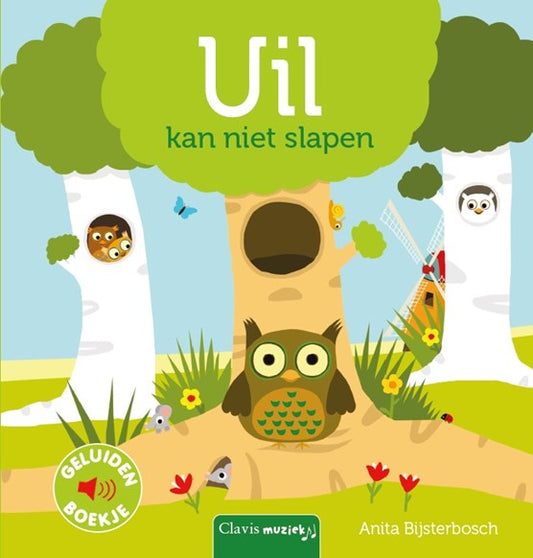 Uil kan niet slapen geluidenboek