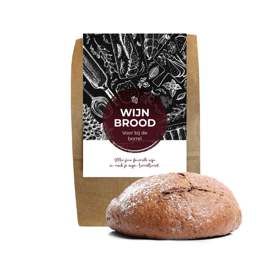 Wijnbrood - borrelbrood met wijn