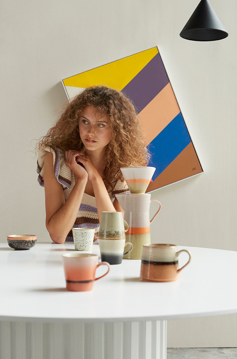 HKliving - Koffiekan Saturn 70´s ceramics