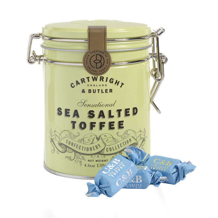 Sea Salted Toffee in blik
